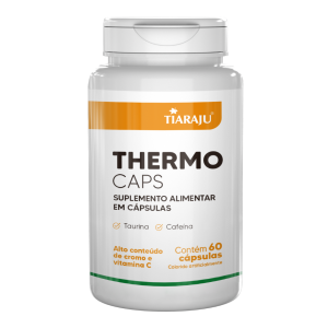 Thermo Caps (Taurina + Cafeína) -  60 Cápsulas 