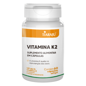 Vitamina K2 - 60 Cápsulas Softgel