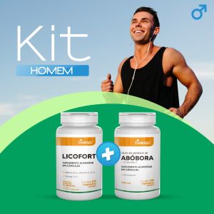 Kit Homem - Licofort + Óleo de Semente de Abóbora
