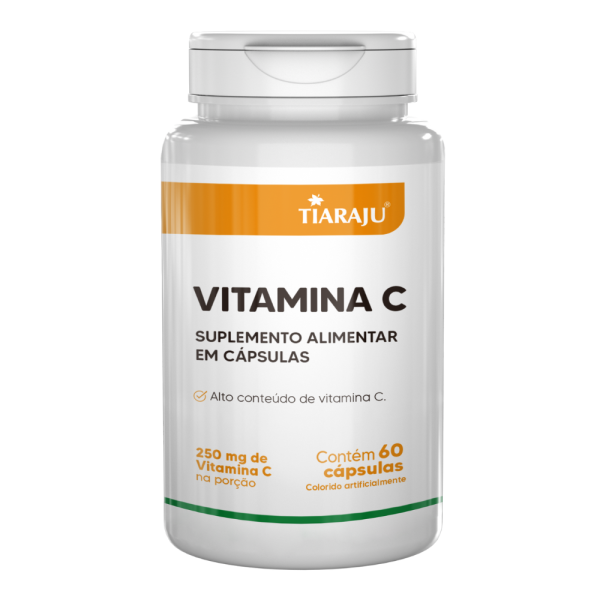 Vitamina C - 60 cápsulas - Laboratório Tiaraju